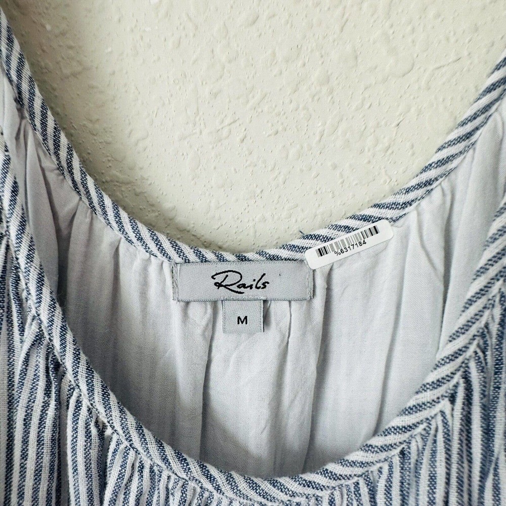 Rails Capri Mixed Stripe Rainbow Color Block Boho… - image 4